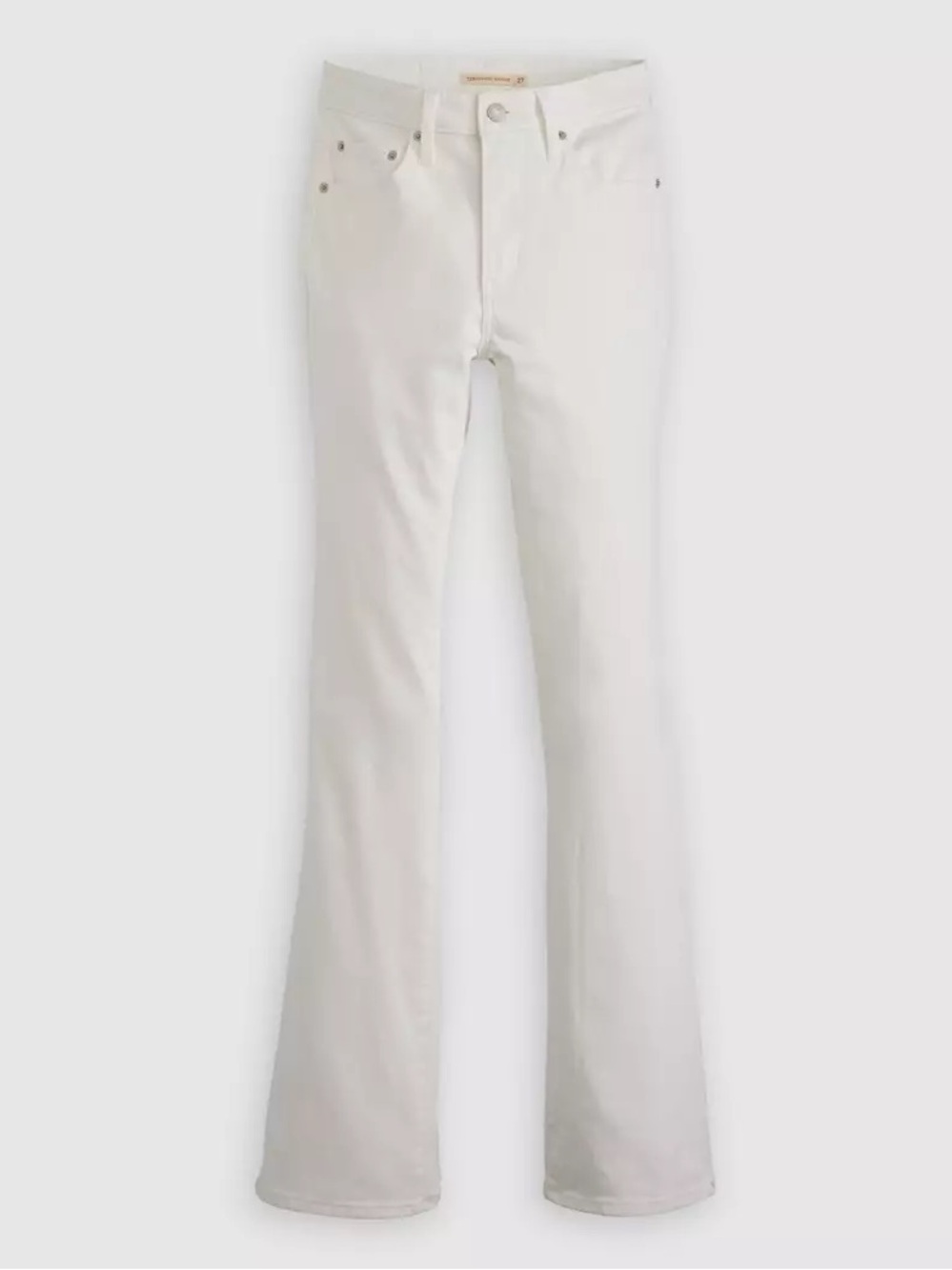 Levi's | 725 High Rise Bootcut Jeans in White | Size 27 - Picture 4 of 11